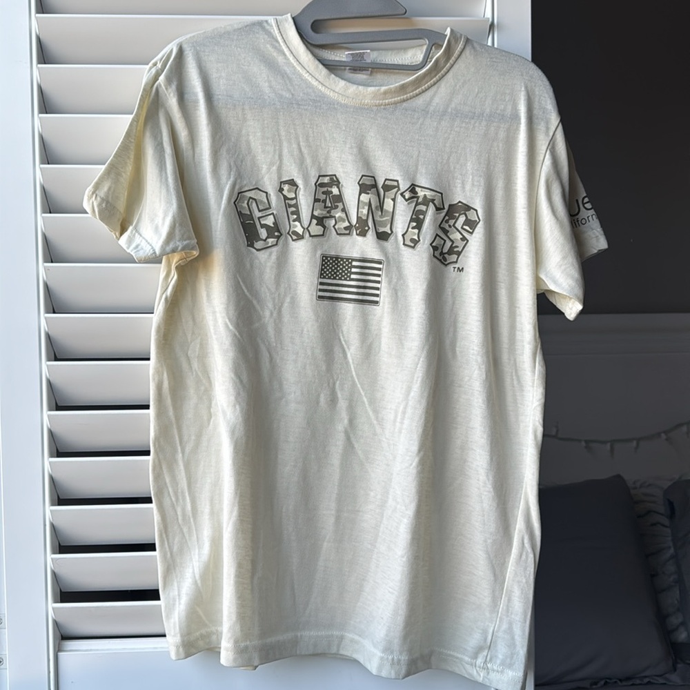 Giants Womens Cream T-Shirt